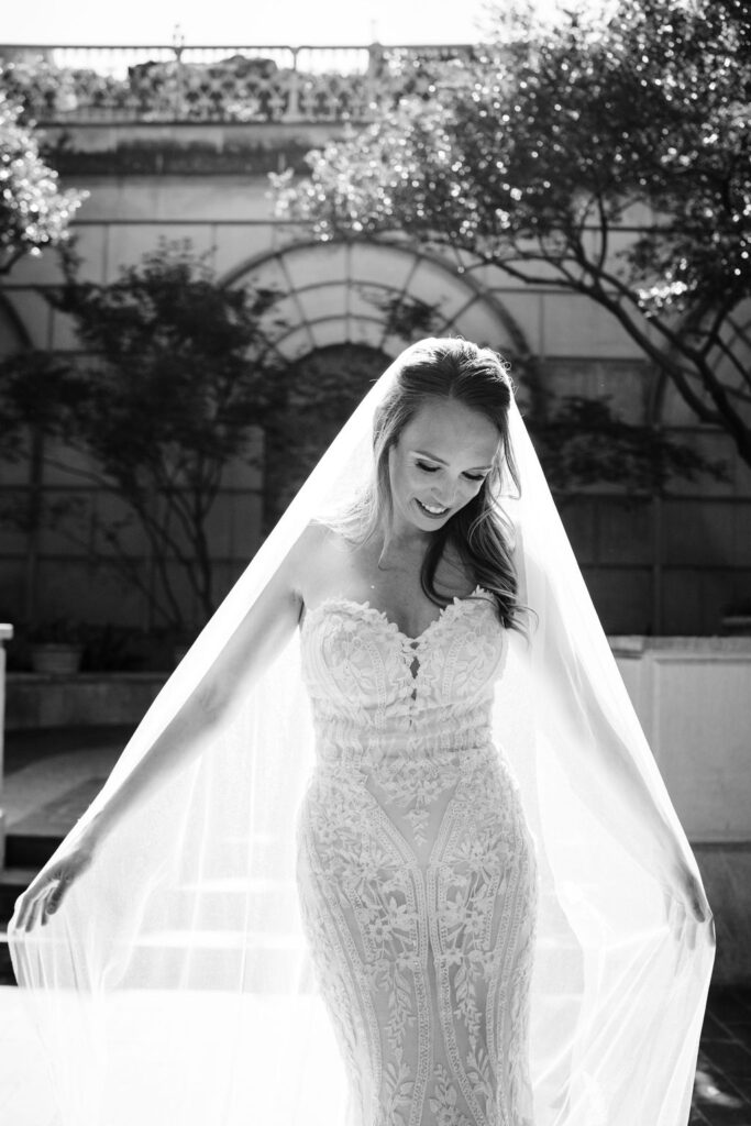 Luxury Bridal Portraits at Hotel Crescent Court by Dallas Wedding Photographers The MacMeekens
