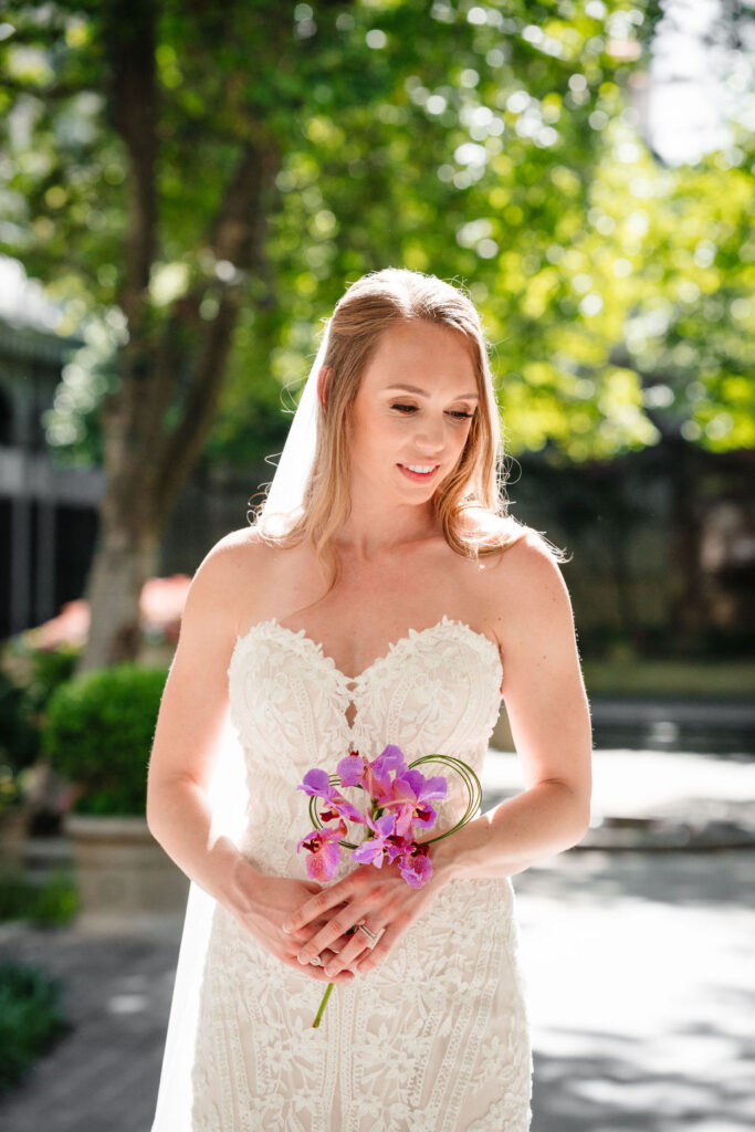 Luxury Bridal Portraits at Hotel Crescent Court by Dallas Wedding Photographers The MacMeekens