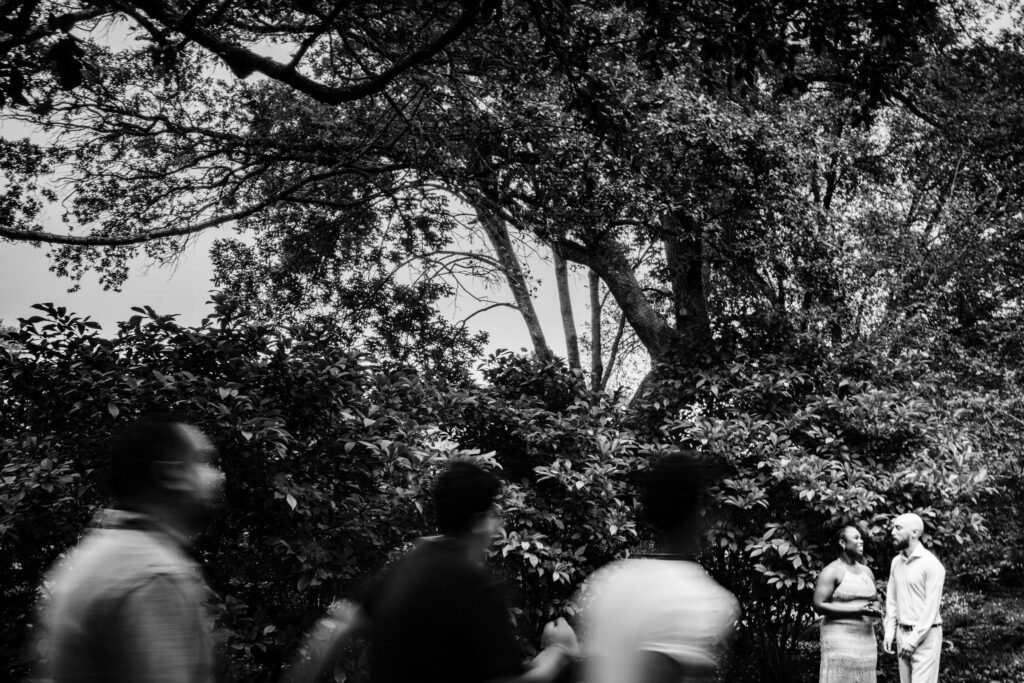 Vibrant Engagement Session at The Dallas Arboretum by Inclusive Documentary Photographers The MacMeekens Carlisle Room Wedding Downtown Dallas Luxury Multicultural Wedding