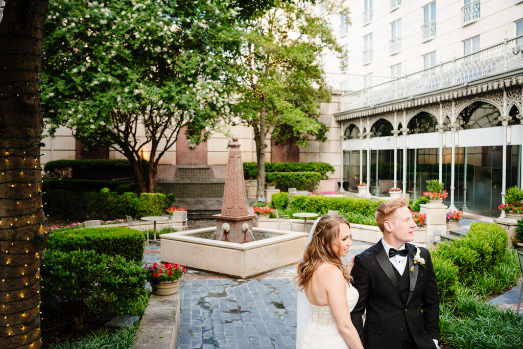 Luxury Dallas Weddings at Hotel Crescent Court by DFW Wedding Photographers The MacMeekens