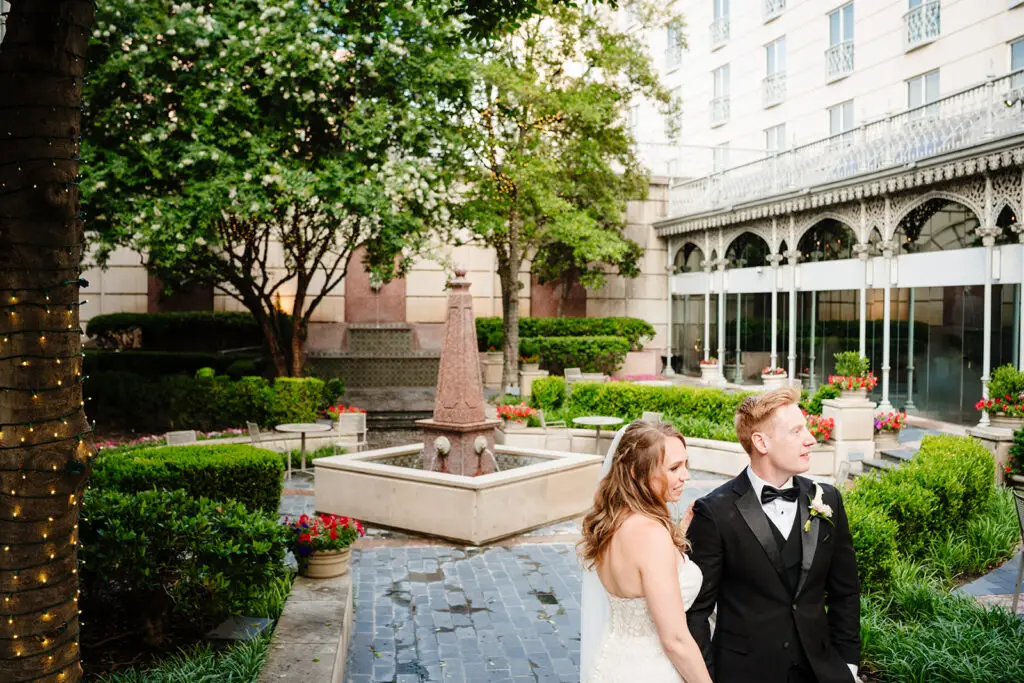 Luxury Dallas Weddings at Hotel Crescent Court by DFW Wedding Photographers The MacMeekens