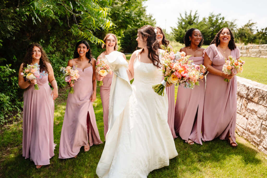 Bold Colorful Vibrant Wedding at The Laurel Venue in Grapevine Texas by Fort Worth Wedding Photographers