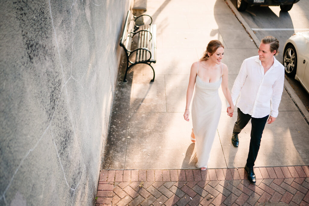 Downtown Mckinney Engagement Session by Dallas Creative and Cinematic Wedding Photographers The MacMeekens