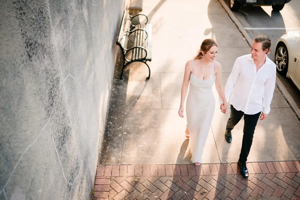Downtown Mckinney Engagement Session by Dallas Creative and Cinematic Wedding Photographers The MacMeekens