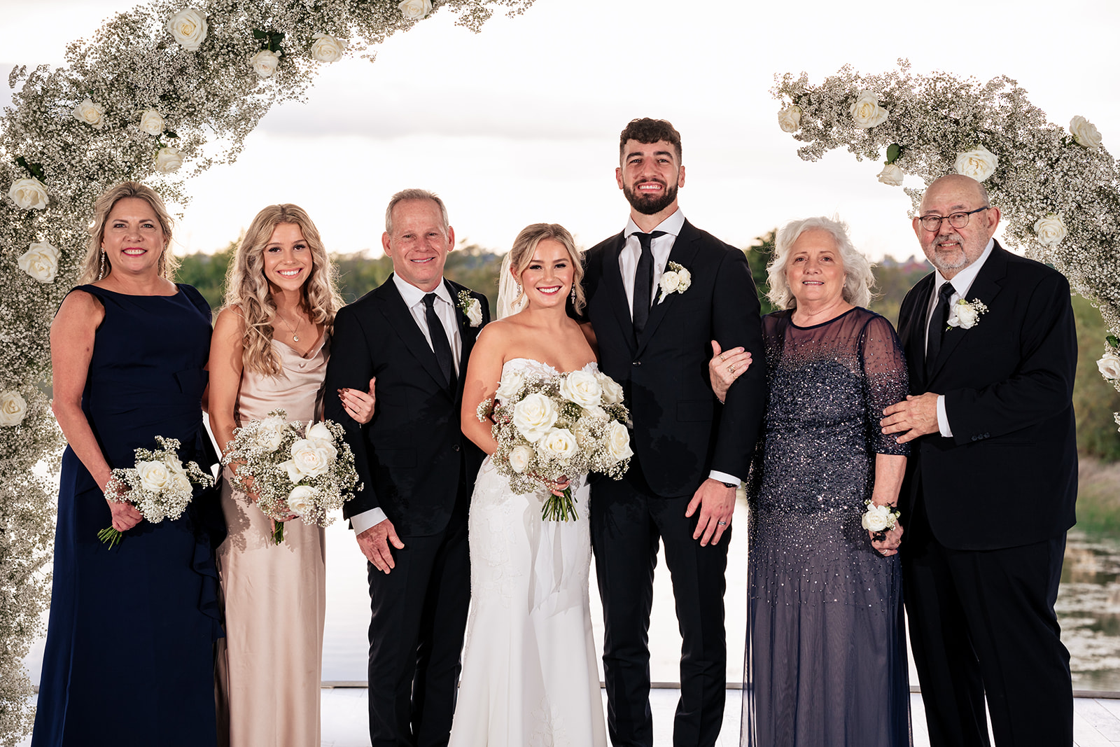 pro tip: wedding family formals at the grand ivory venue