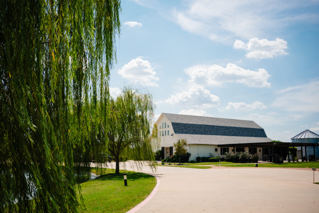 “One Preston Events wedding venue open house giveaway setup with modern décor