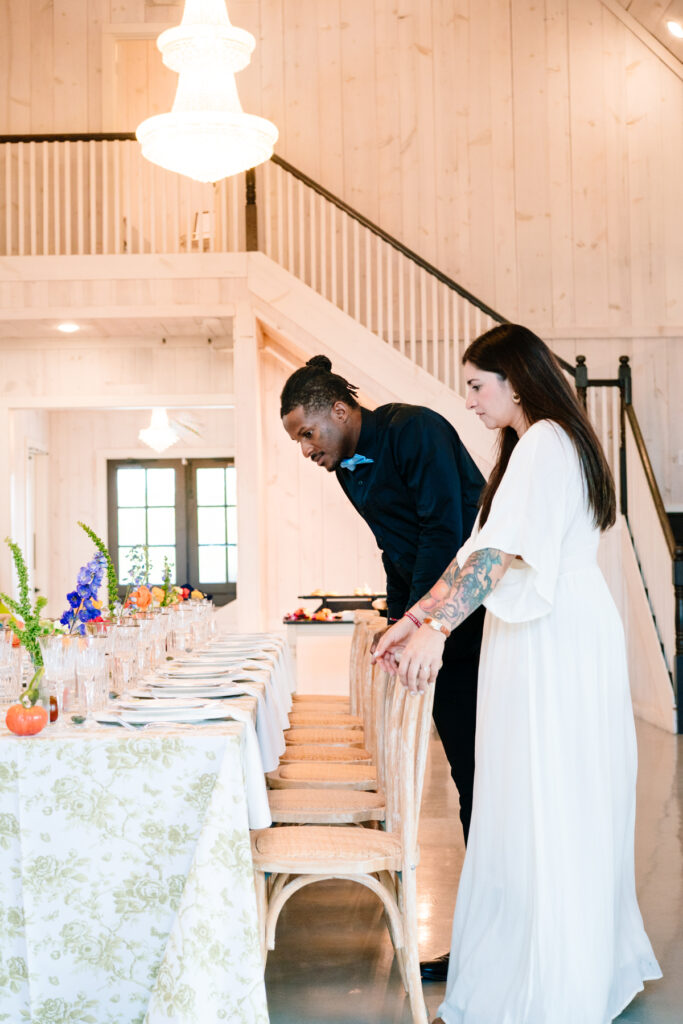 Guests enjoying live music and cocktails at One Preston Events wedding open house