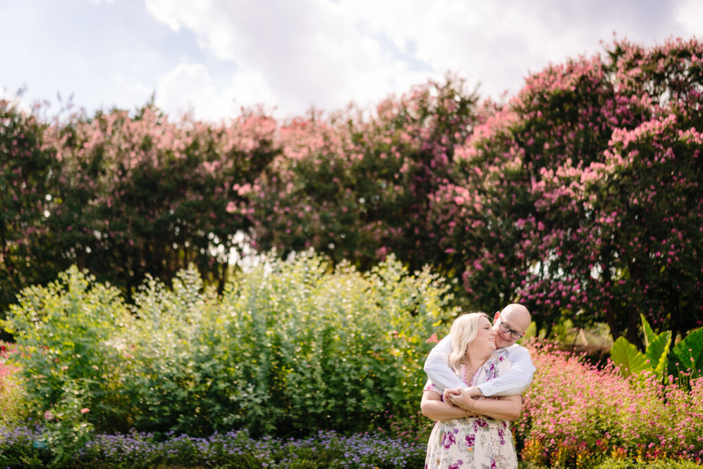 Texas Bride and Groom Engagement at The Dallas Arboretum Wedding Venue The Mason Dallas with Luxury Wedding Planner Turn The Paige Events