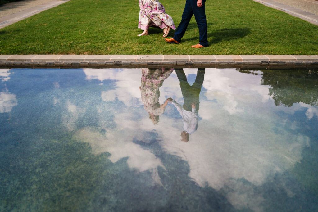 Texas Bride and Groom Engagement at The Dallas Arboretum Wedding Venue The Mason Dallas with Luxury Wedding Planner Turn The Paige Events