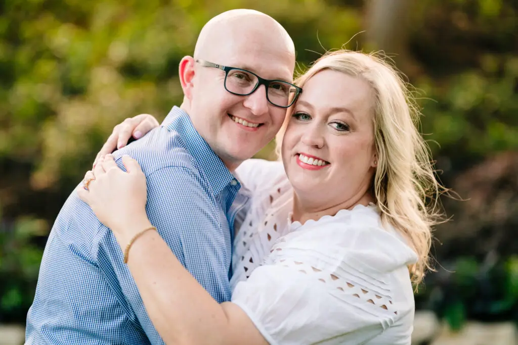 Texas Bride and Groom Engagement at The Dallas Arboretum Wedding Venue The Mason Dallas with Luxury Wedding Planner Turn The Paige Events