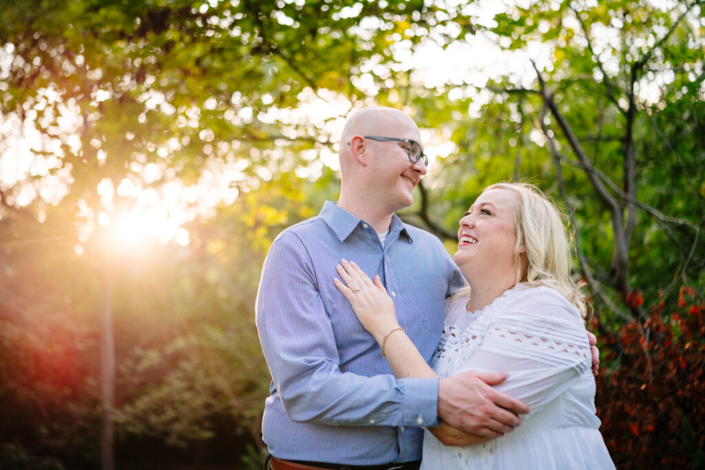 Texas Bride and Groom Engagement at The Dallas Arboretum Wedding Venue The Mason Dallas with Luxury Wedding Planner Turn The Paige Events