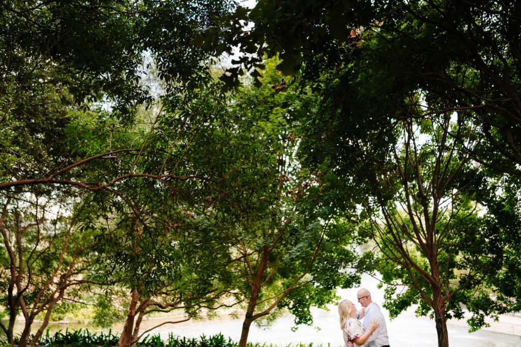 Texas Bride and Groom Engagement at The Dallas Arboretum Wedding Venue The Mason Dallas with Luxury Wedding Planner Turn The Paige Events