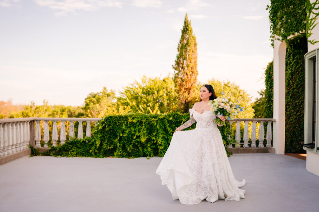 Mediterranean European Inspired Bridals at Stoney Ridge Villa Wedding Venue by Fort Worth based Destination Wedding Photographer The MacMeekens