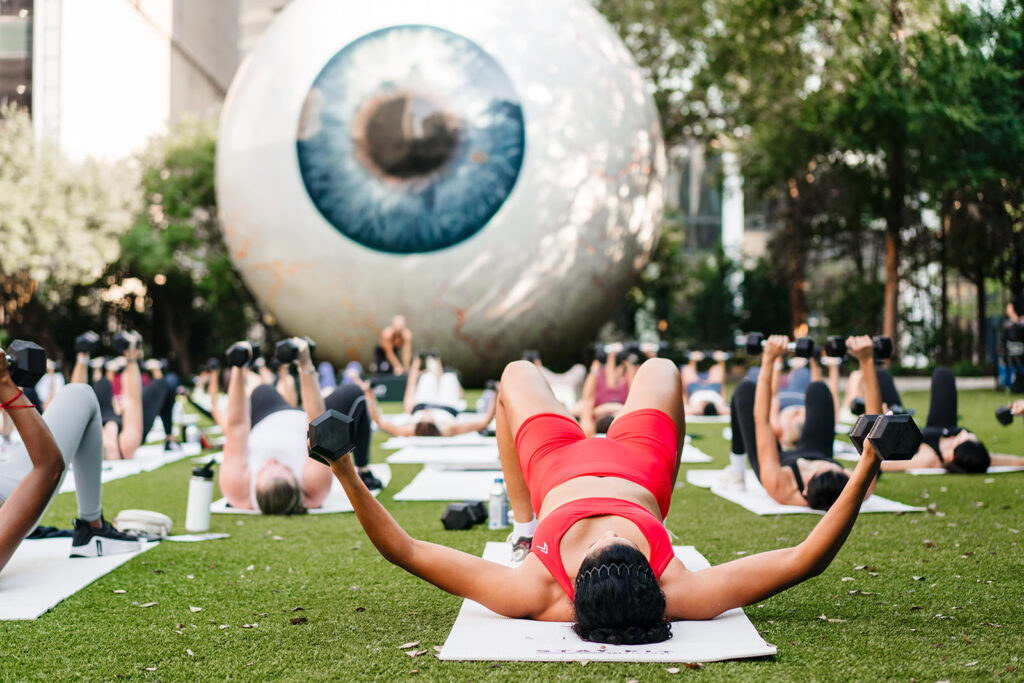 Sunrise Strength at The Eye | Dallas Fitness Event Photography