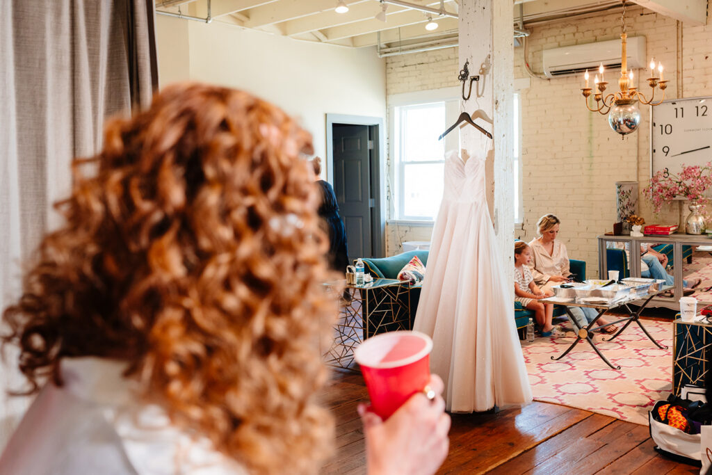Bride and Groom Portraits at Brik Venue in Fort Worth by DFW Wedding Photographers The MacMeekens