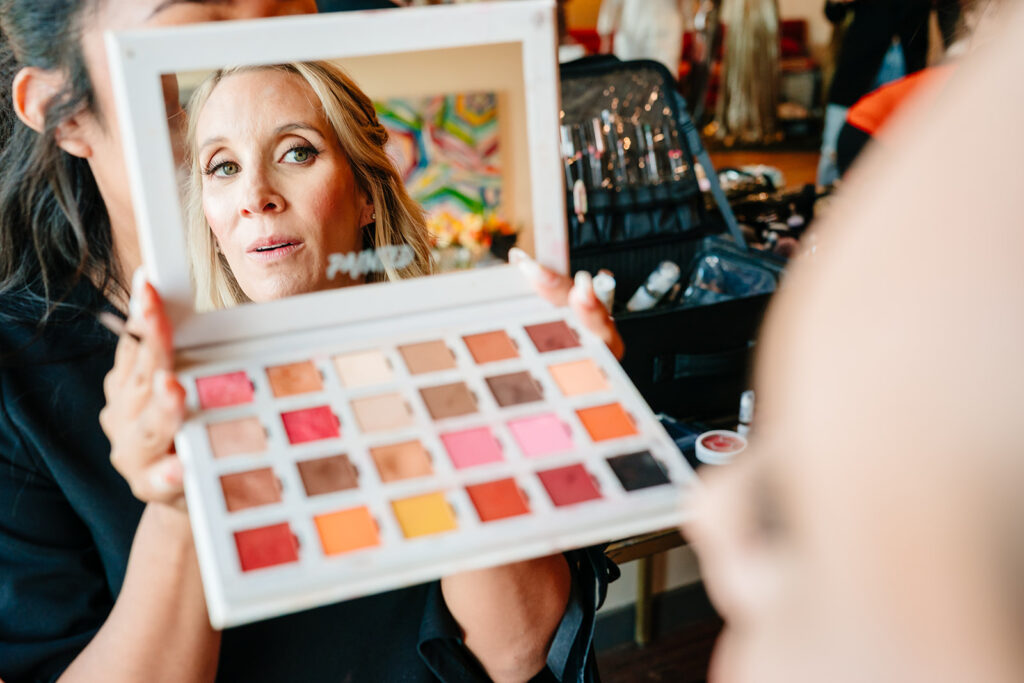 Bride and Groom Portraits at Brik Venue in Fort Worth by DFW Wedding Photographers The MacMeekens