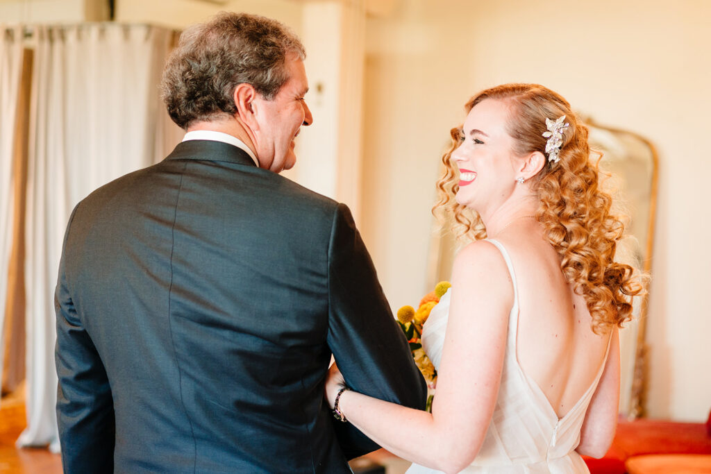 wedding ceremony at Brik Venue in Fort Worth by DFW Wedding Photographers The MacMeekens