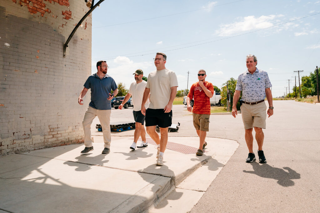 Bride and Groom Portraits at Brik Venue in Fort Worth by DFW Wedding Photographers The MacMeekens