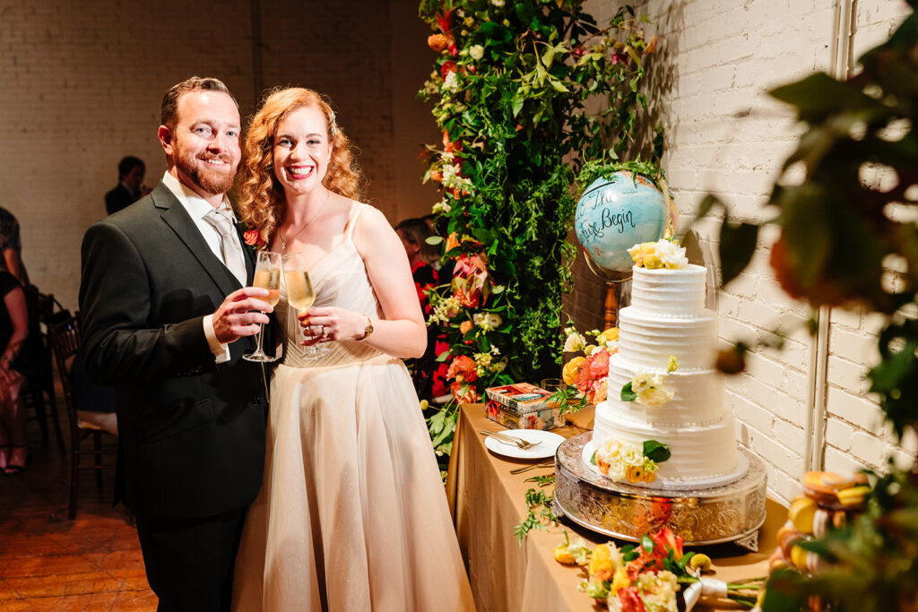 wedding ceremony at Brik Venue in Fort Worth by DFW Wedding Photographers The MacMeekens