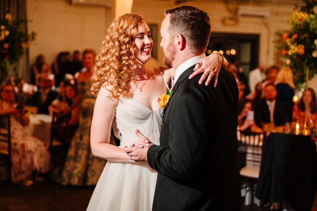 wedding ceremony at Brik Venue in Fort Worth by DFW Wedding Photographers The MacMeekens