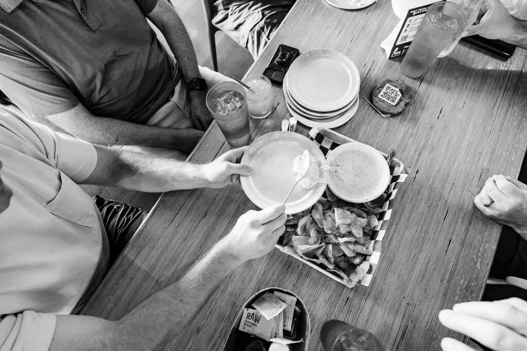 Bride and Groom Portraits at Brik Venue in Fort Worth by DFW Wedding Photographers The MacMeekens