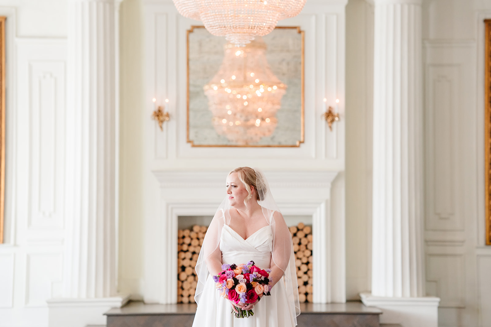 Classic Bridal Portraits at The Mason Dallas by DFW Wedding Photographers The MacMeekens and Dallas Luxury Wedding Planner Turn The Paige Events