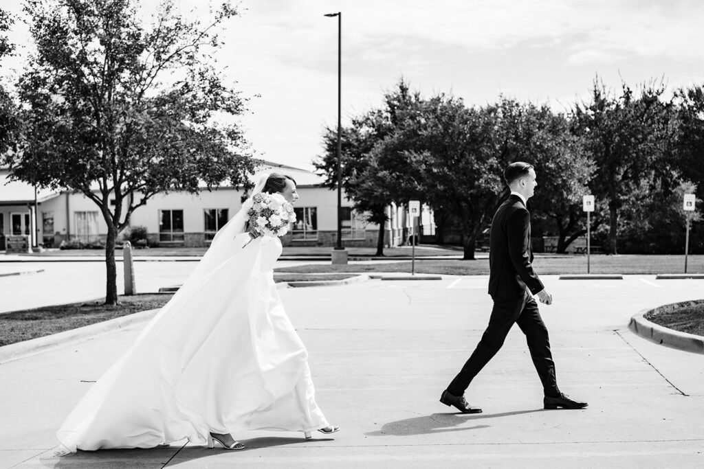 Bride and Groom Portraits at Stone Crest Venue in Mckinney by Dallas Wedding Photographers