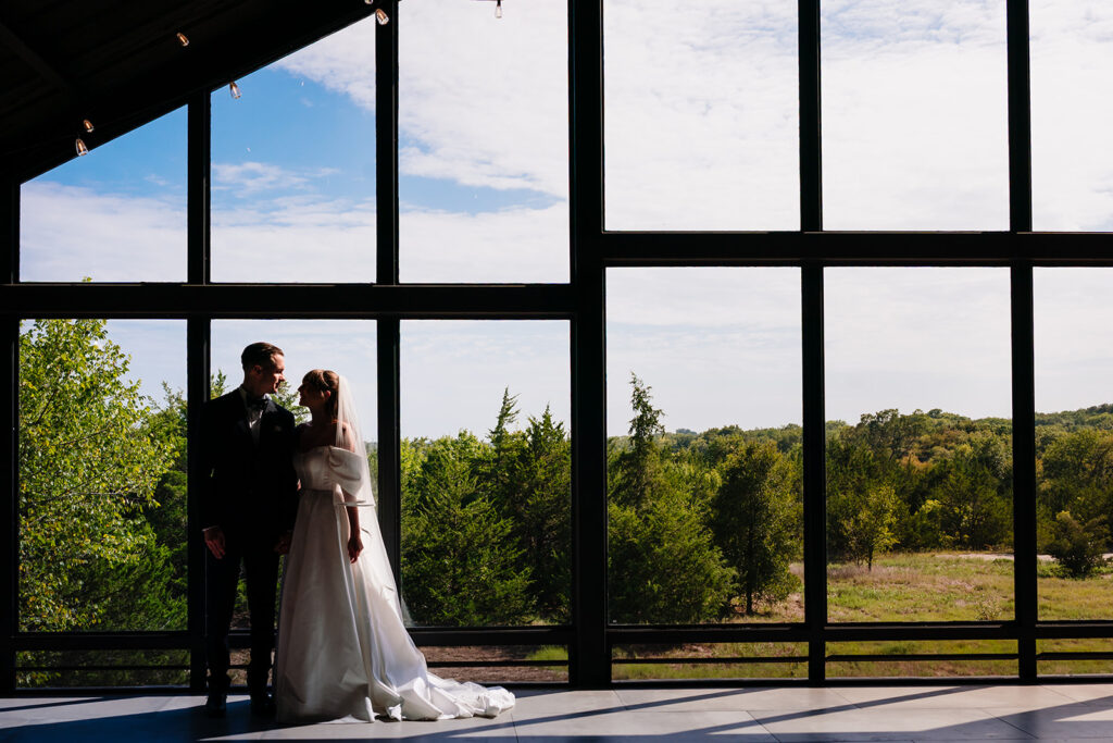 Bride and Groom Portraits at Stone Crest Venue in Mckinney by Dallas Wedding Photographers