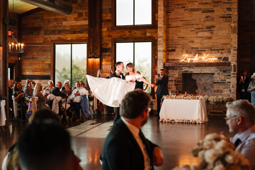Bride and Groom Portraits at Stone Crest Venue in Mckinney by Dallas Wedding Photographers