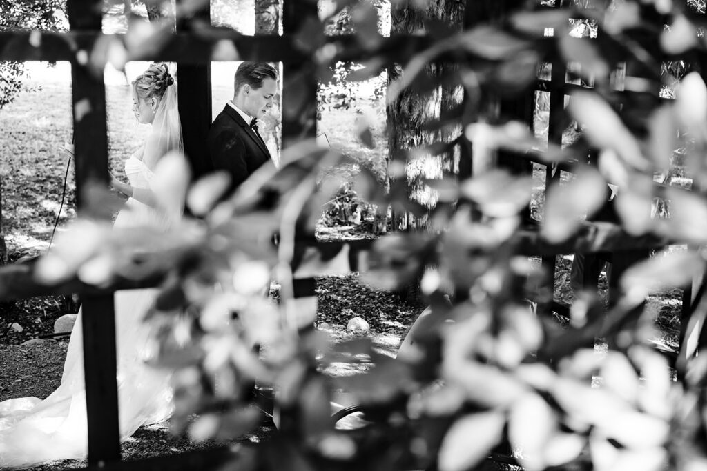 Avalon Legacy Ranch Bride and Groom Private Vow Reading by McKinney Wedding Photographers