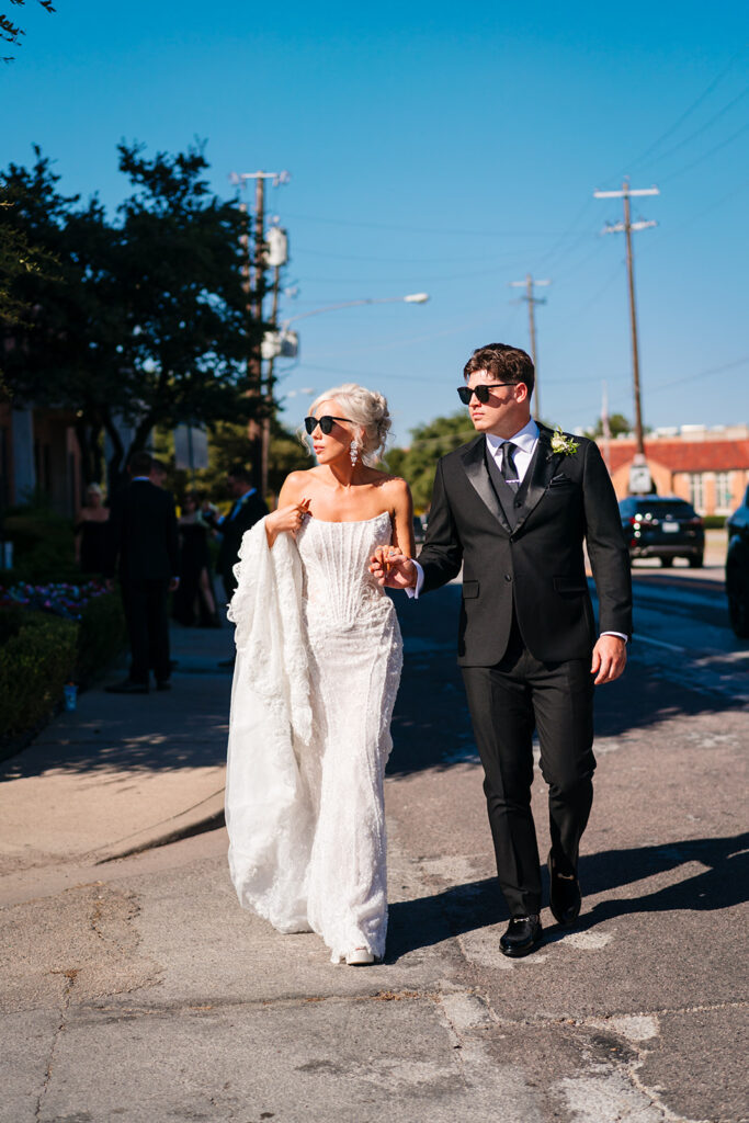 Cinematic Bride and Groom Couples Portraits at The Mason Dallas