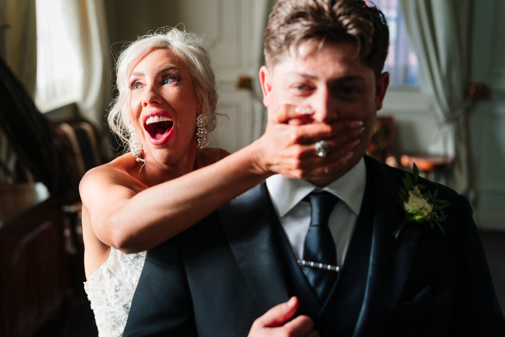 Creative Cinematic Bride and Groom Couples Portraits at The Mason Dallas