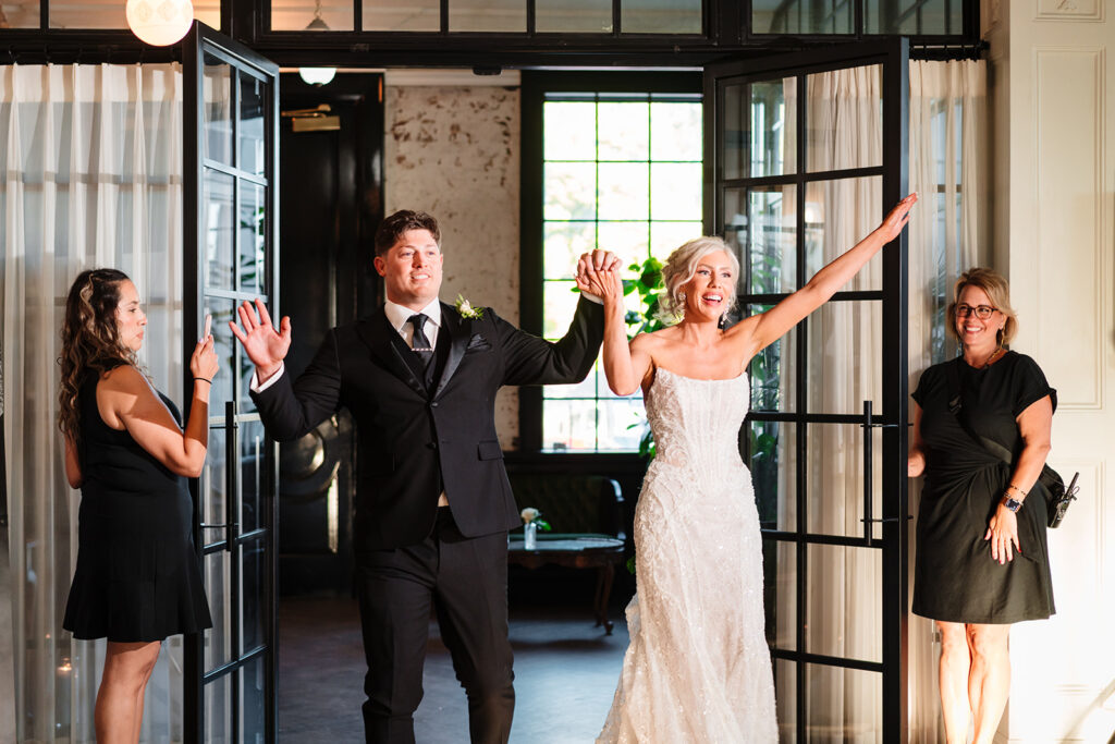 Candid Wedding Reception at The Mason Dallas