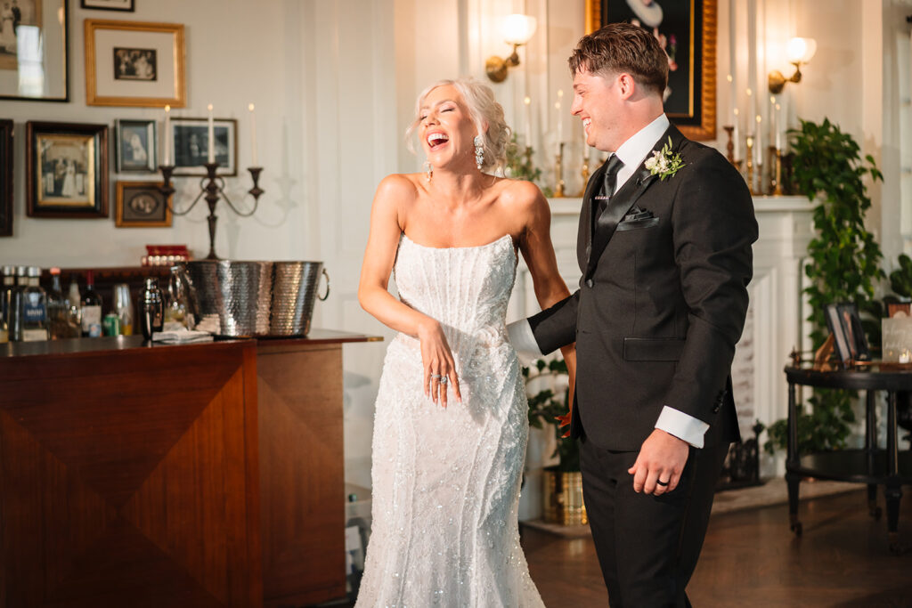 Candid Wedding Reception at The Mason Dallas