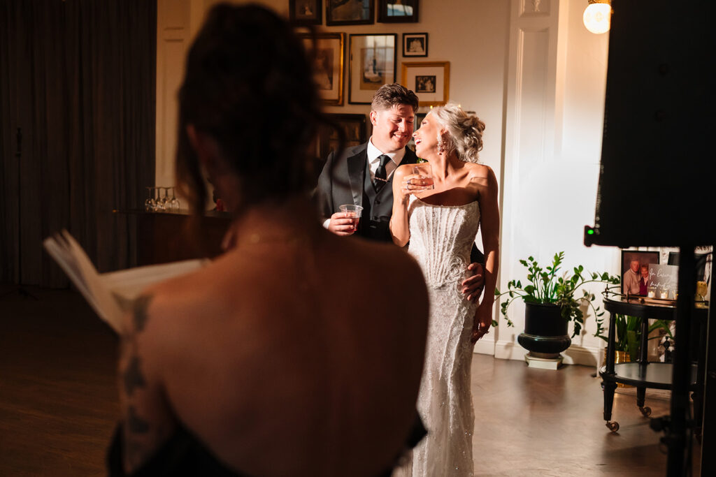 Candid Wedding Reception at The Mason Dallas