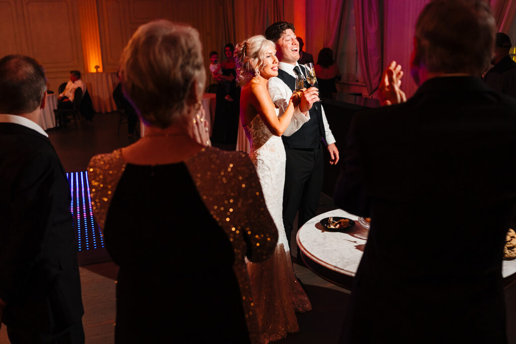 Candid Wedding Reception at The Mason Dallas