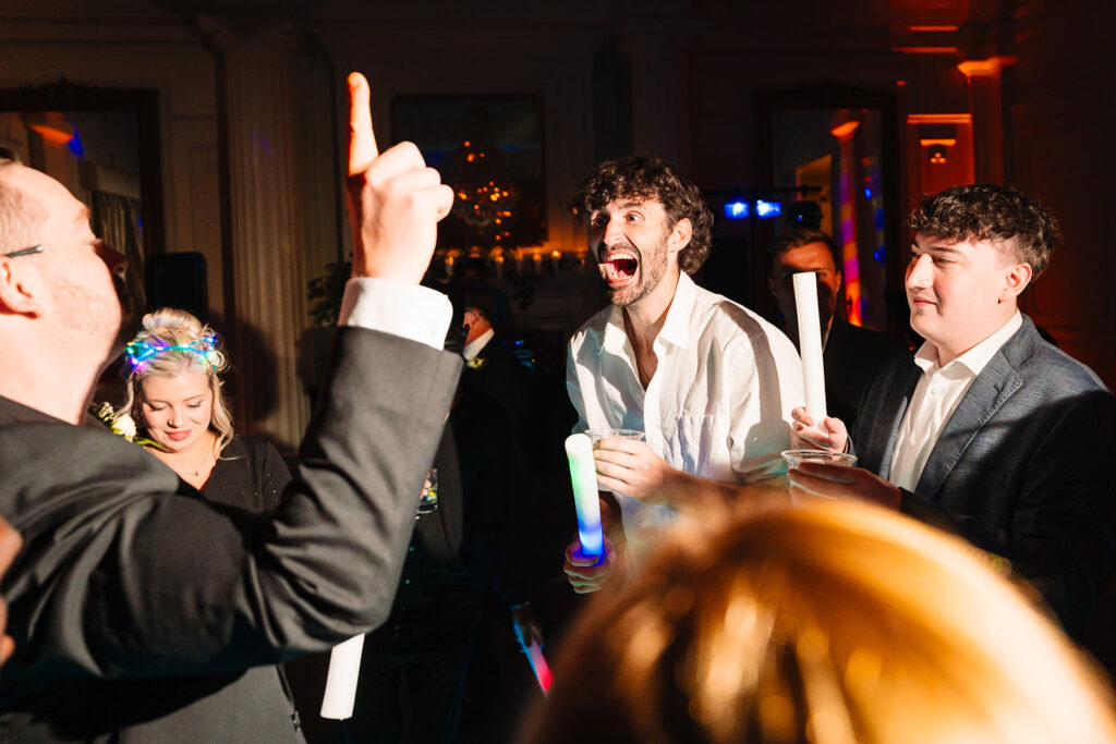 Fun Reception Dance Floor at The Mason Dallas