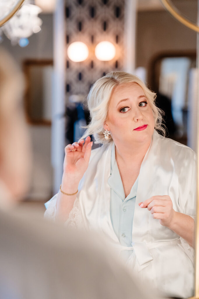Bridal Suite Getting Ready at The Mason Dallas by North Texas Documentary Wedding Photographer The MacMeekens