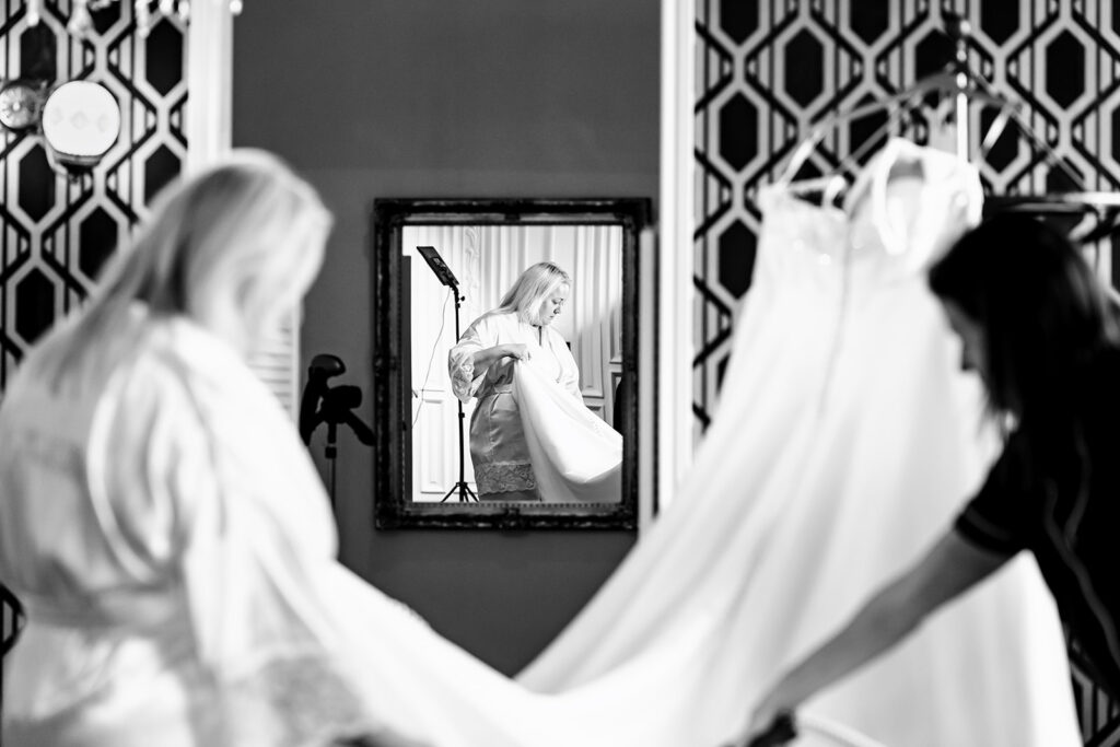 Bridal Suite Getting Ready at The Mason Dallas by North Texas Documentary Wedding Photographer The MacMeekens