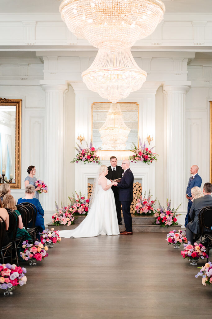 Wedding Ceremony at The Mason Dallas by North Texas Documentary Wedding Photographer The MacMeekens
