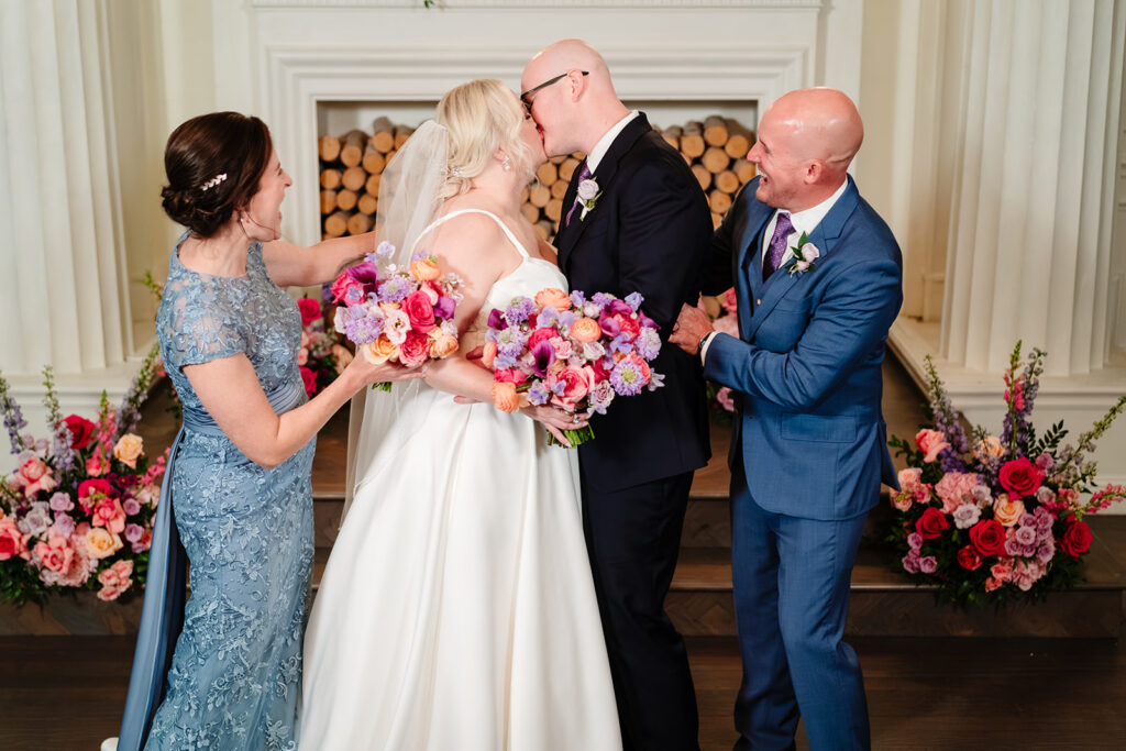 Wedding Party Portraits at The Mason Dallas by North Texas Documentary Wedding Photographer The MacMeekens