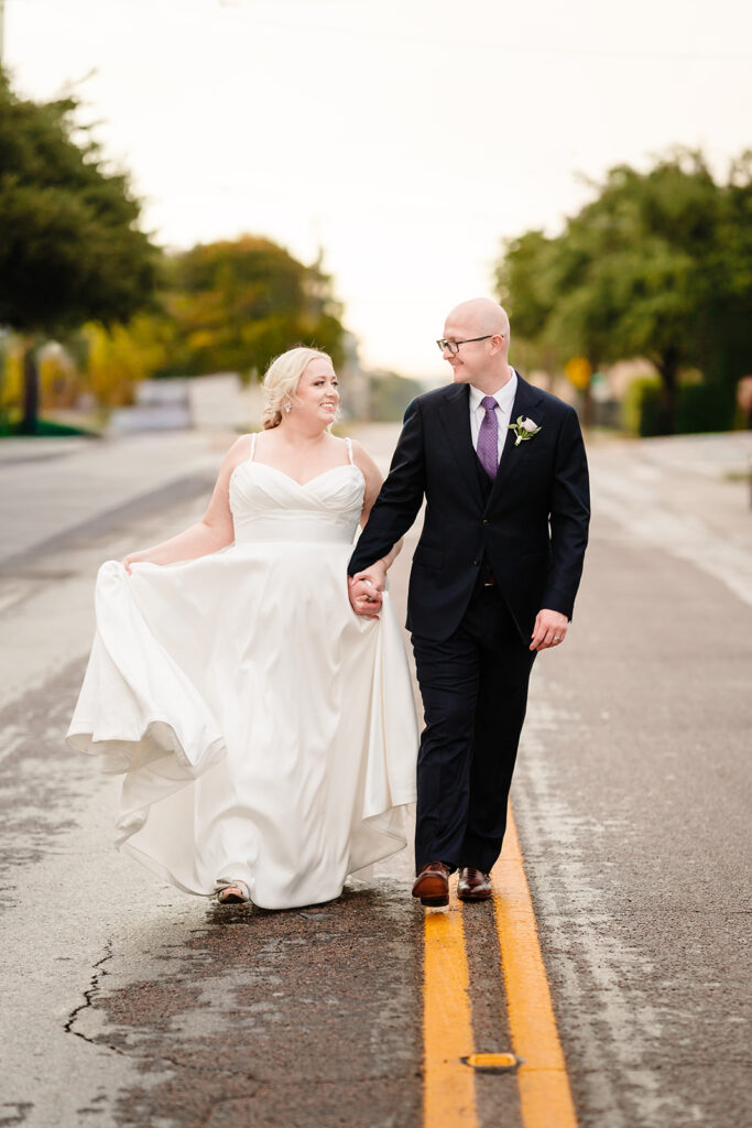 Bride and Groom Couples Portraits at The Mason Dallas by North Texas Documentary Wedding Photographer The MacMeekens