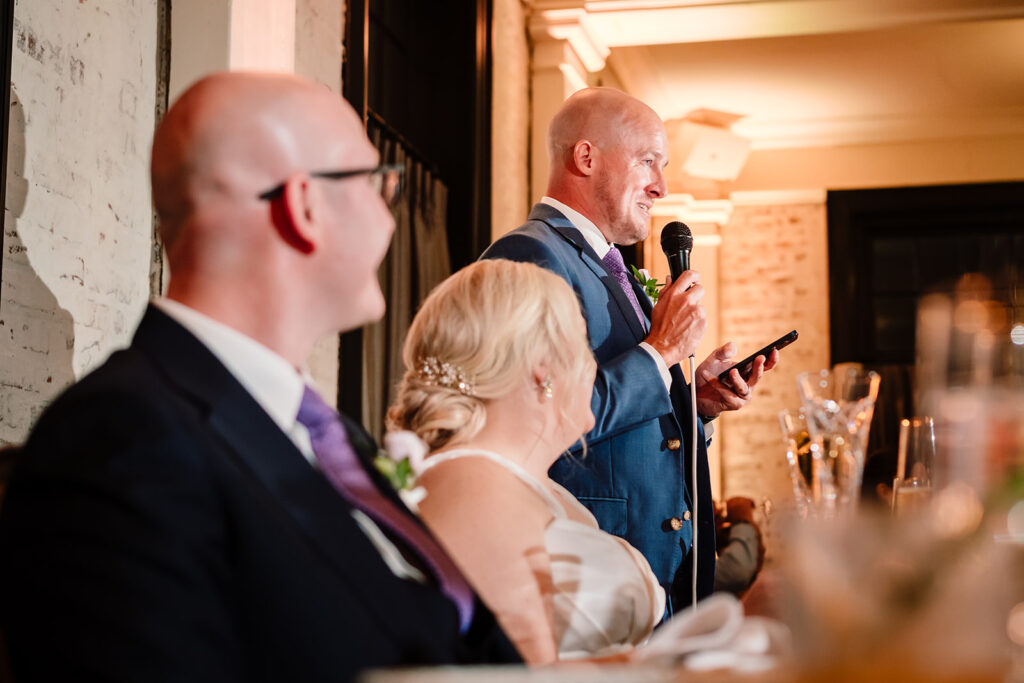 Wedding Reception at The Mason Dallas by North Texas Documentary Wedding Photographer The MacMeekens