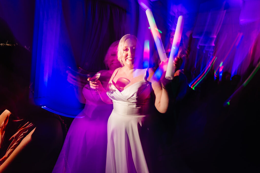 Wedding Reception Dance Floor at The Mason Dallas by North Texas Documentary Wedding Photographer The MacMeekens