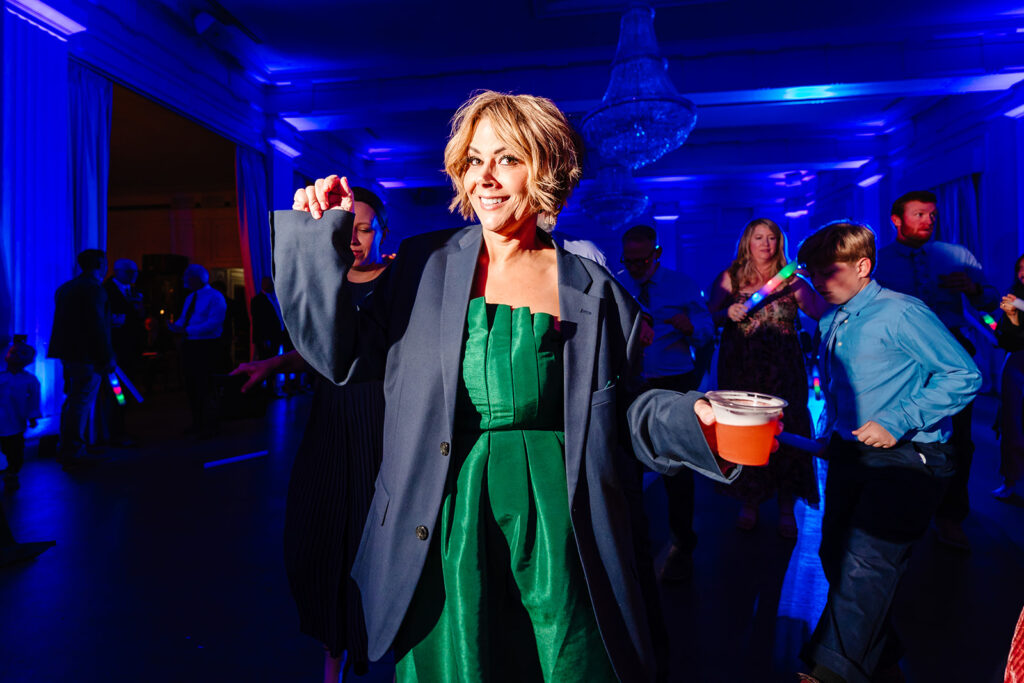 Wedding Reception Dance Floor at The Mason Dallas by North Texas Documentary Wedding Photographer The MacMeekens