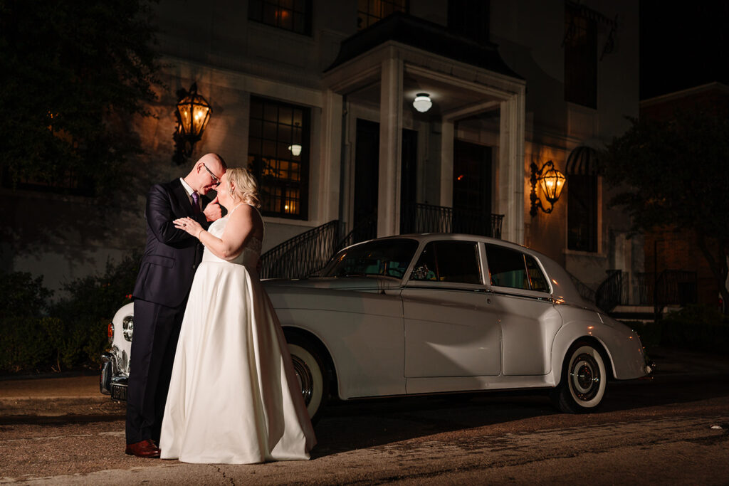 Bride and Groom Couples Portraits at The Mason Dallas by North Texas Documentary Wedding Photographer The MacMeekens