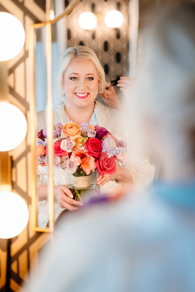 Bridal Suite Getting Ready at The Mason Dallas by North Texas Documentary Wedding Photographer The MacMeekens