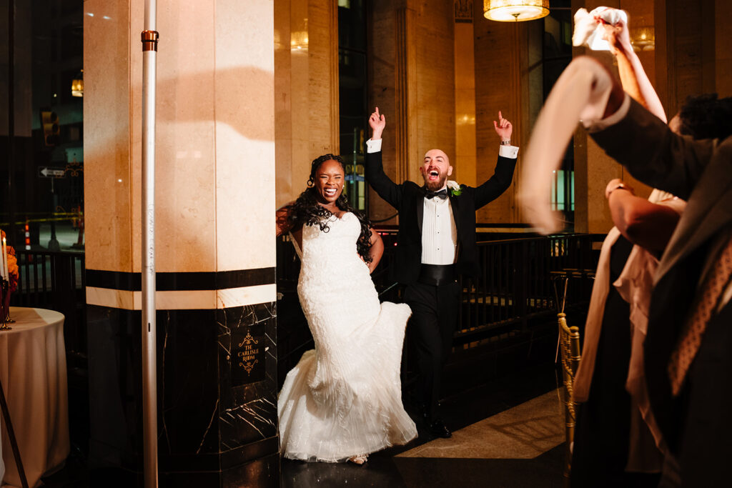 Cultural fusion wedding reception at The Carlisle Room in Dallas