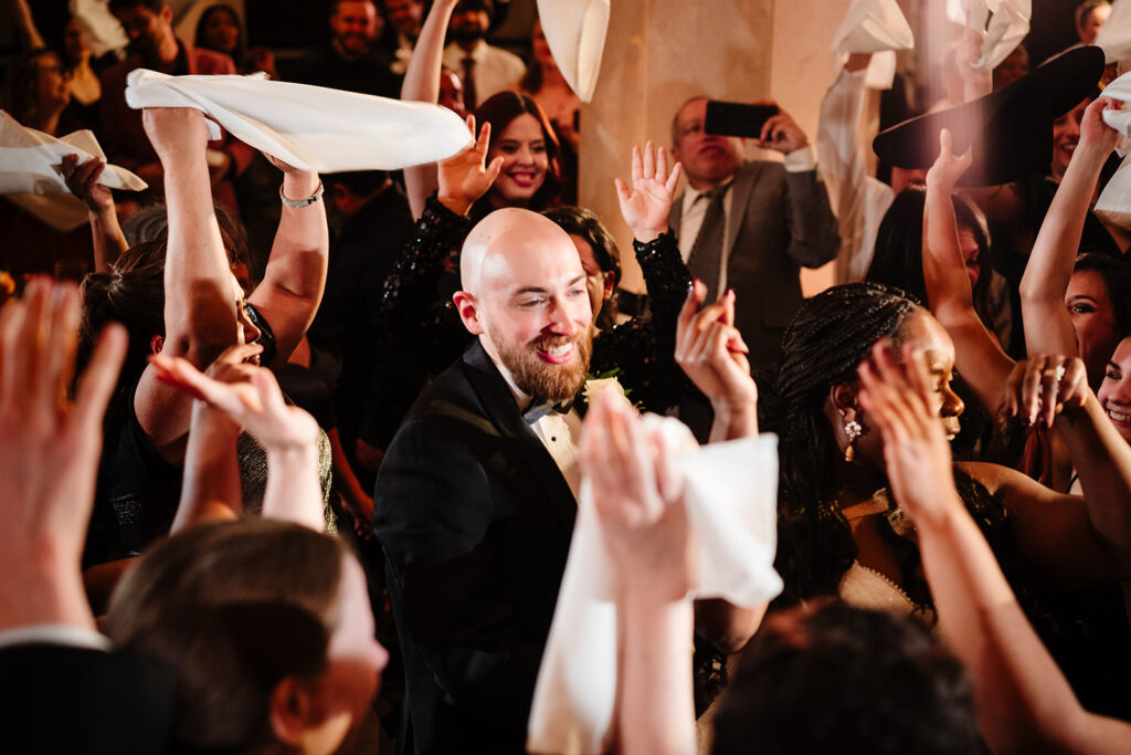 Cultural fusion wedding reception at The Carlisle Room in Dallas