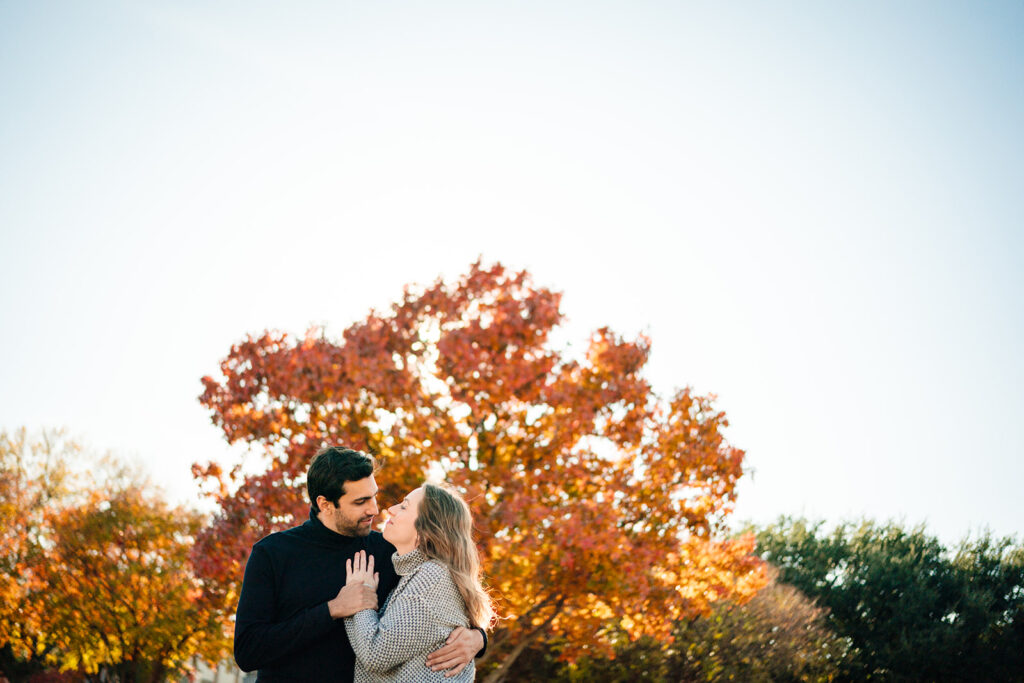 Coffee Shop Engagement Session at White Rhino Coffee in Uptown Dallas by DFW Wedding Photographer
